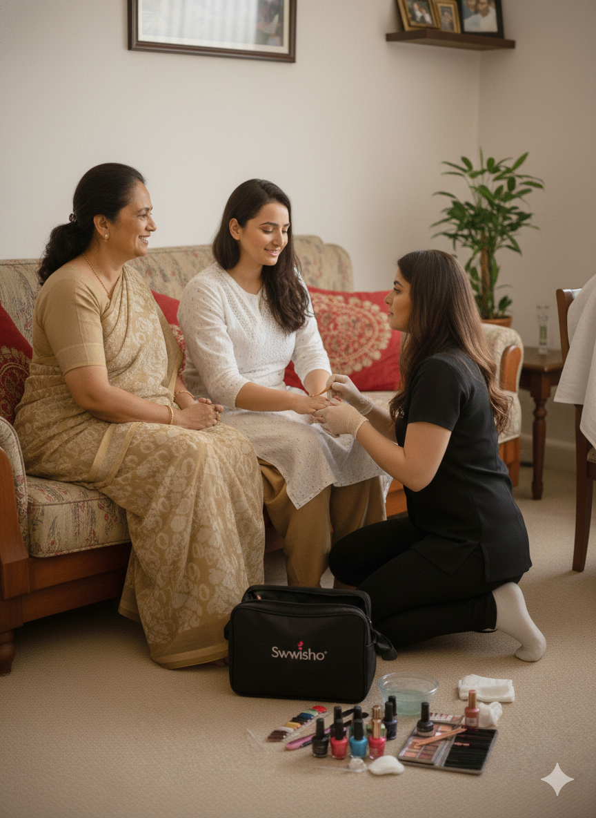 Premium Manicure Service Near BKC Mumbai – Experience the Swwisho