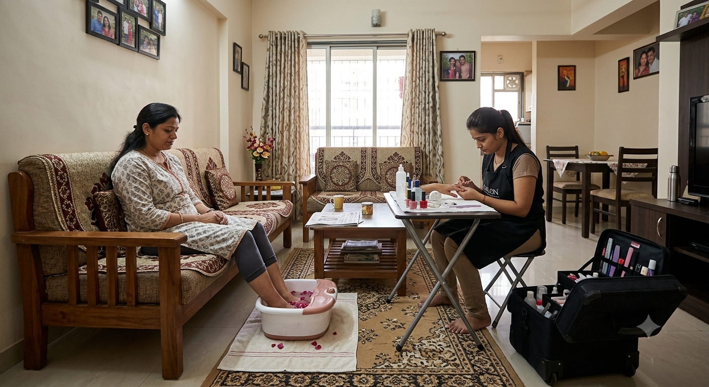 Bring the Salon to Your Living Room: The Best Beauty Parlour Service at Home in Goregaon